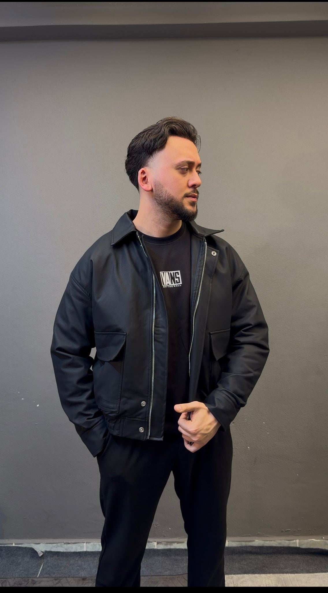 Bomber Ceket Siyah