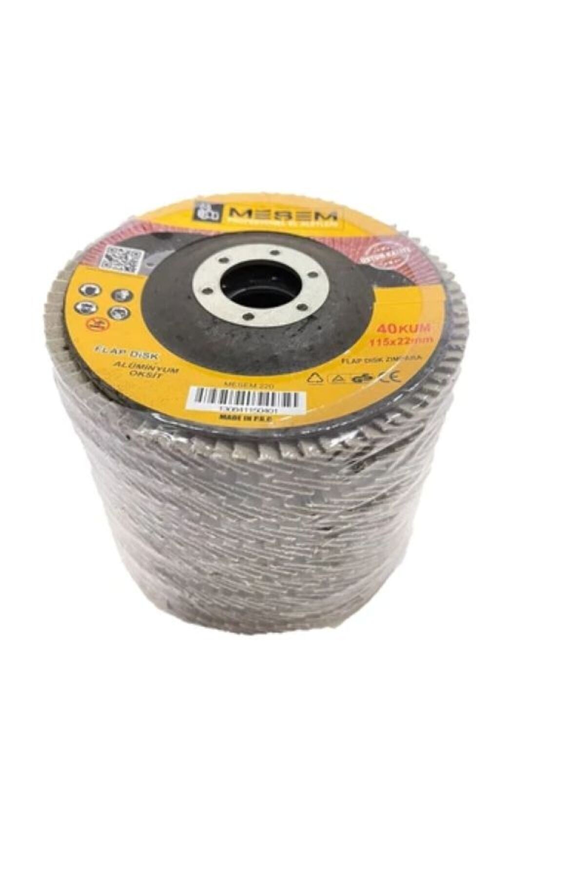 Flap Disk Zımpara 60 Kum 115x22mm (10 Adet)