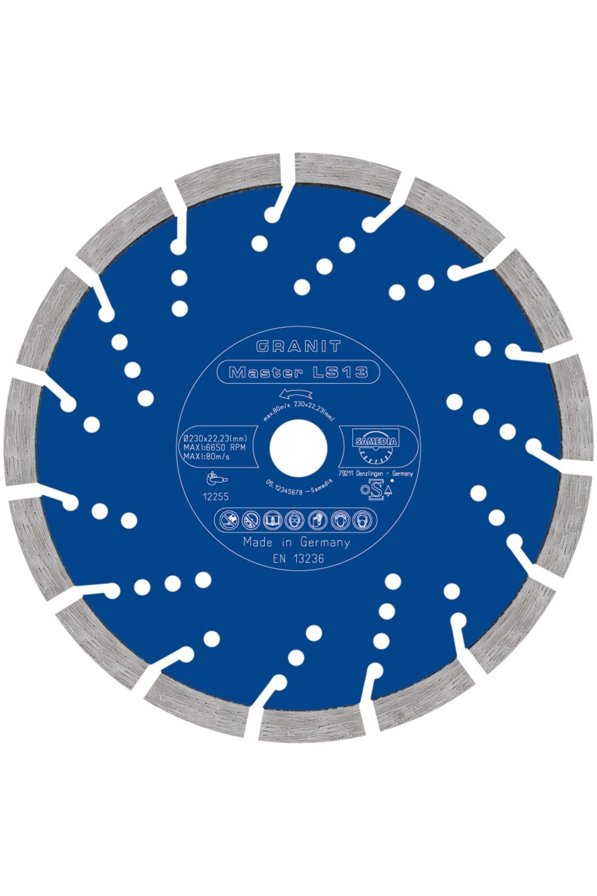 Granit, Mermer Ve Beton Kesmek İçin Daire Testere LS13