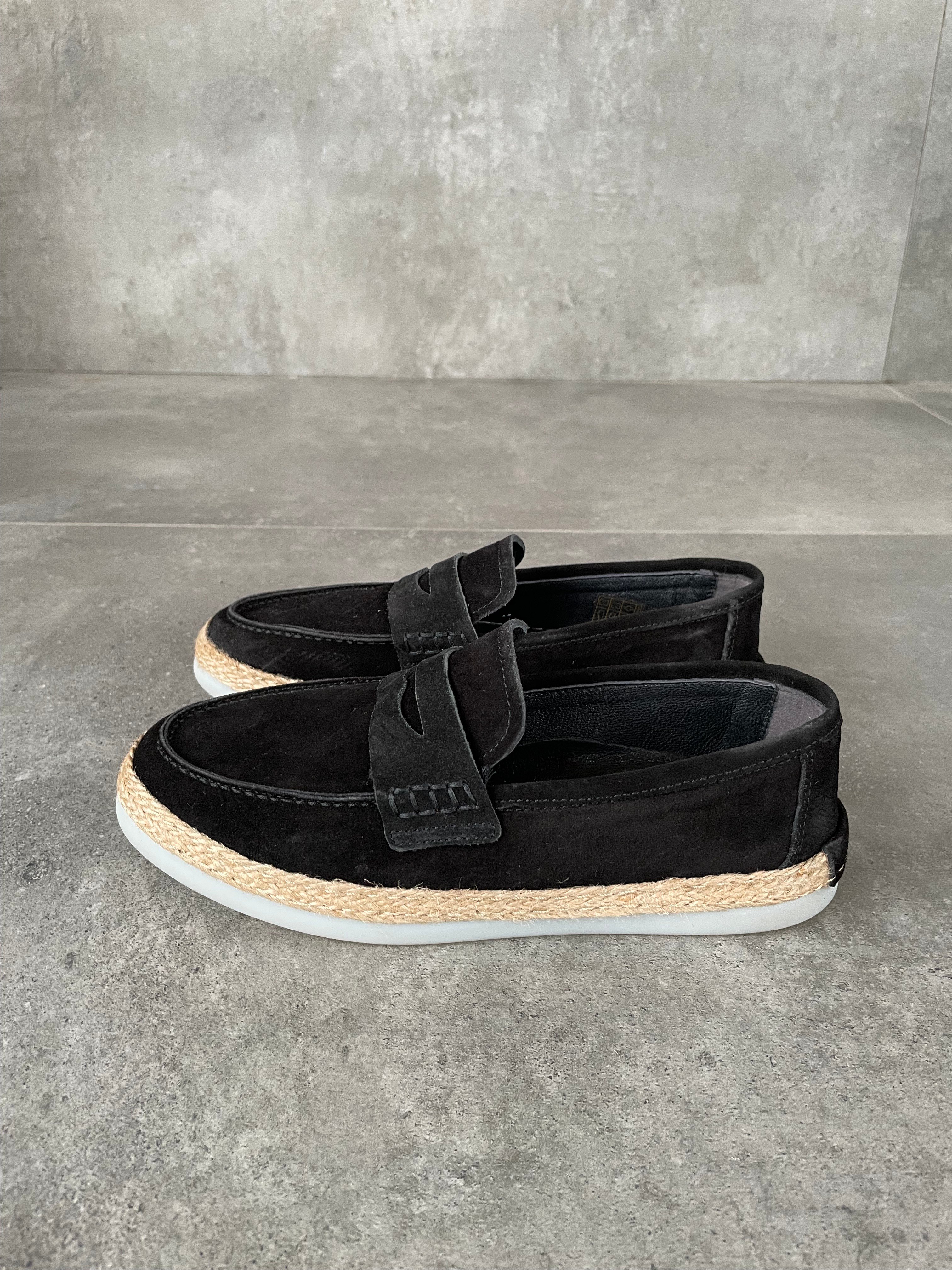 Best Steps Süet Espadril Loafer - Siyah