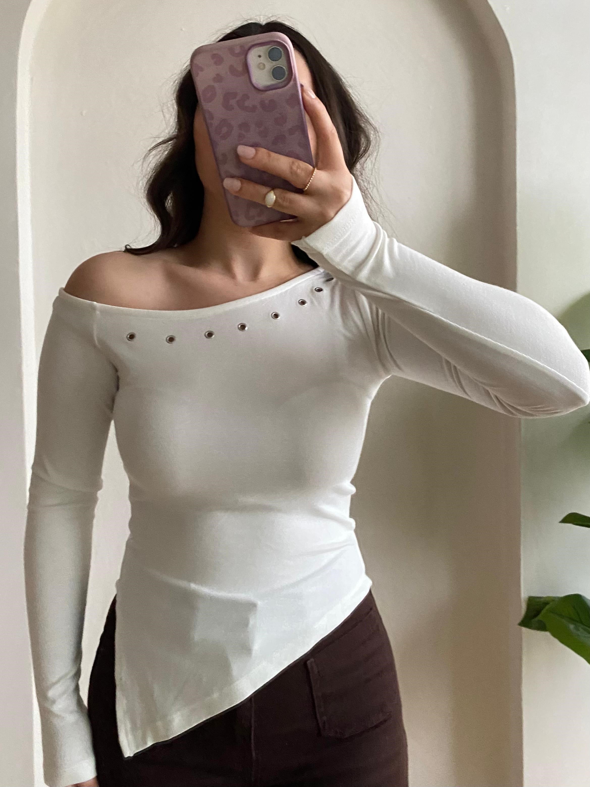 Ekru Zımba Detay Body