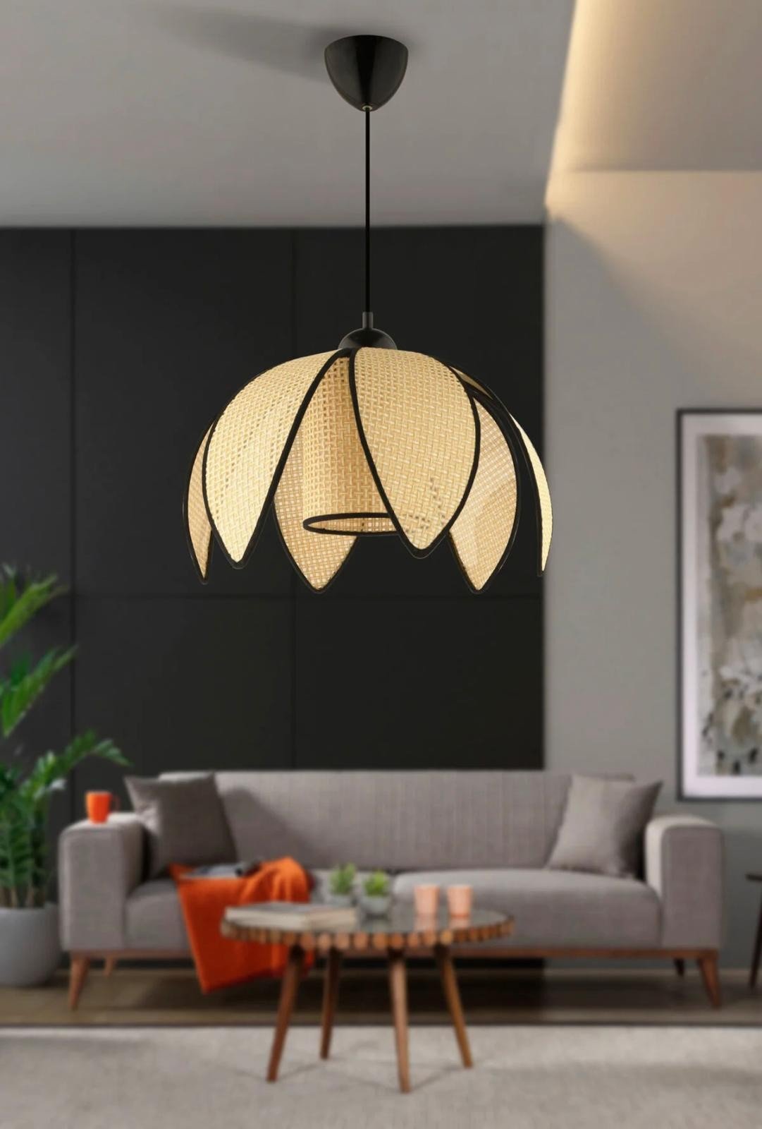 PAPATYA 3 HASIR SARKIT AVİZE