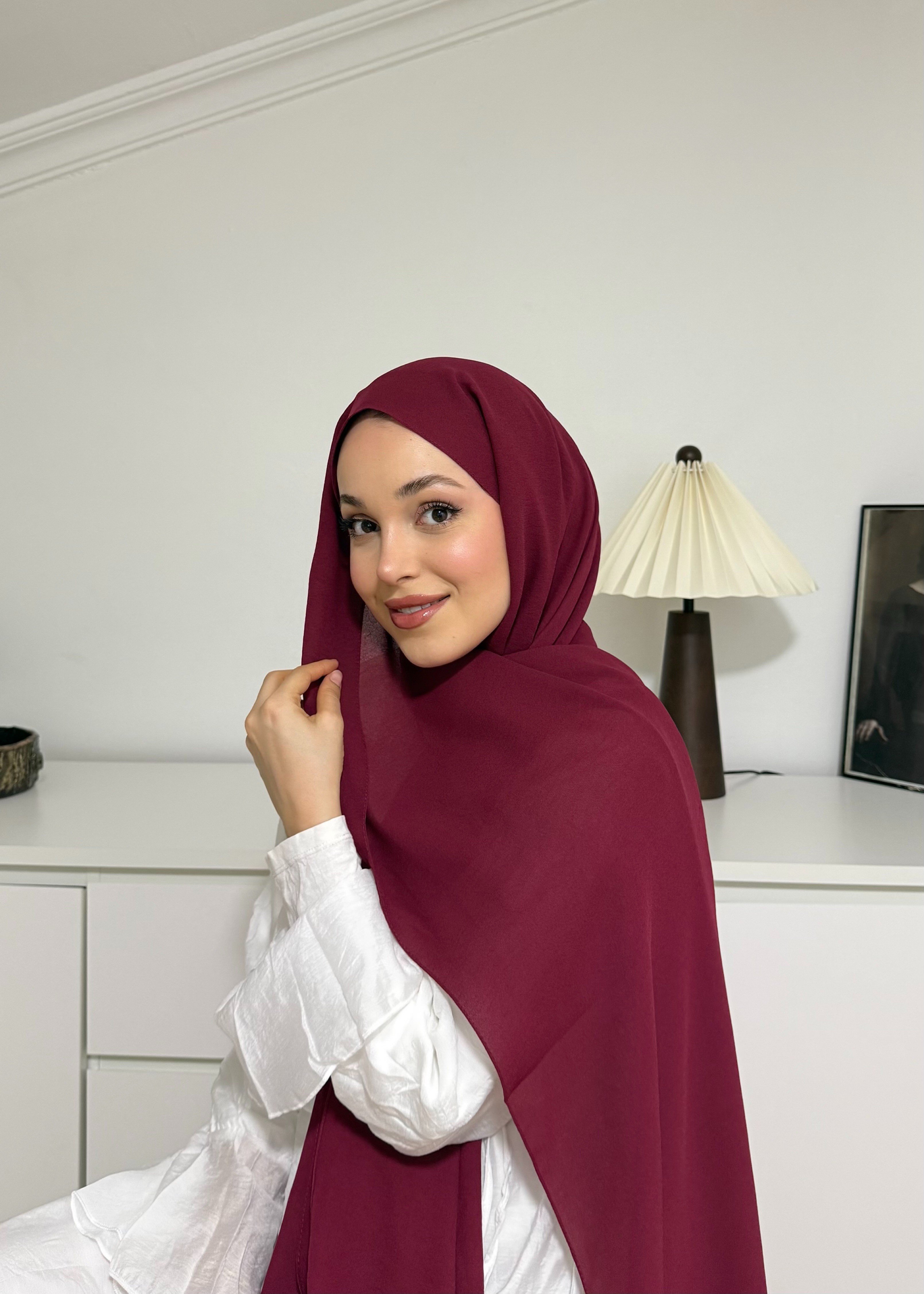 Bordo Caz Şal