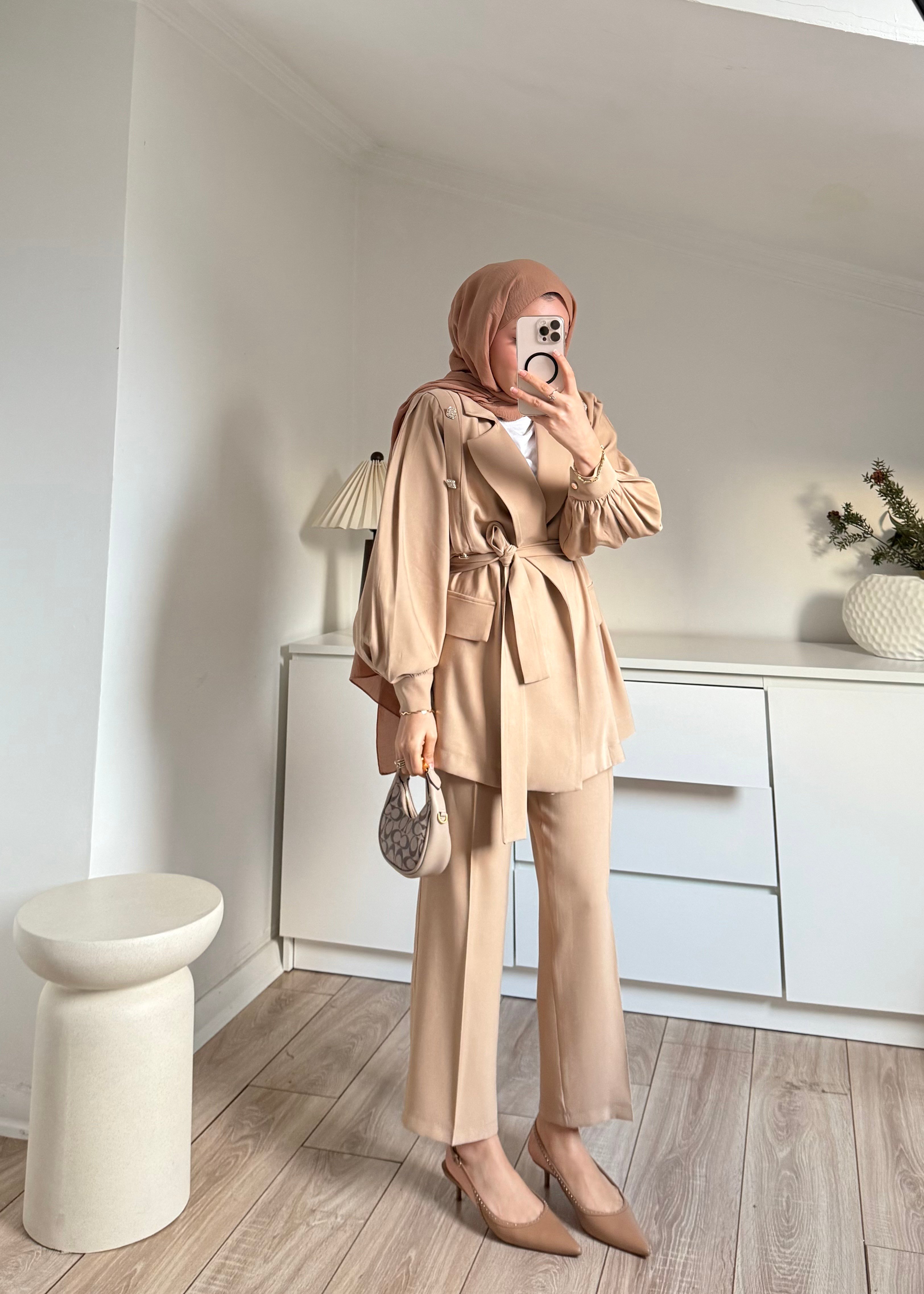 Premium Vera Takım Krem
