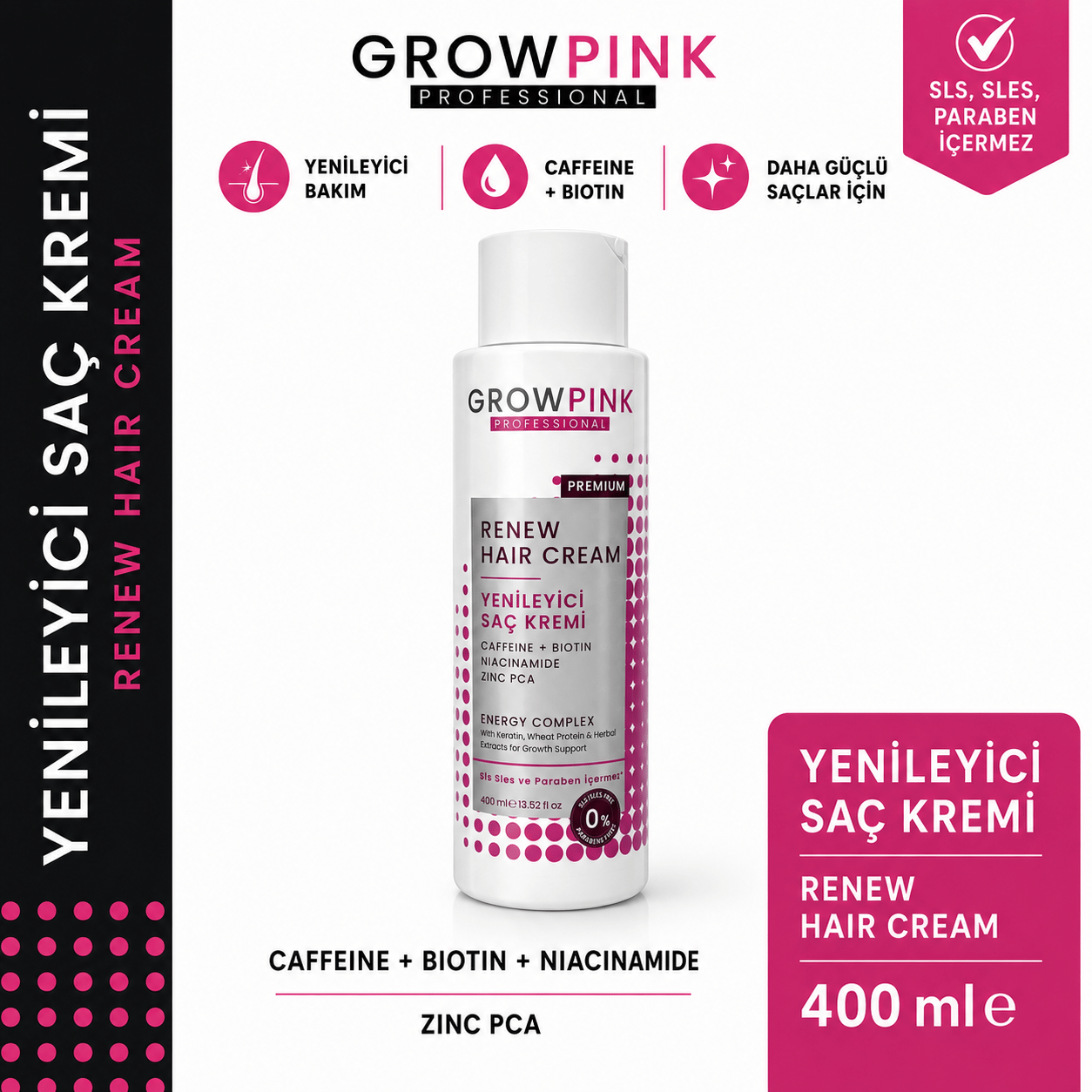 Kadın Saç Kremi 400 ML – Premium Nemlendirici & Onarıcı Bakım