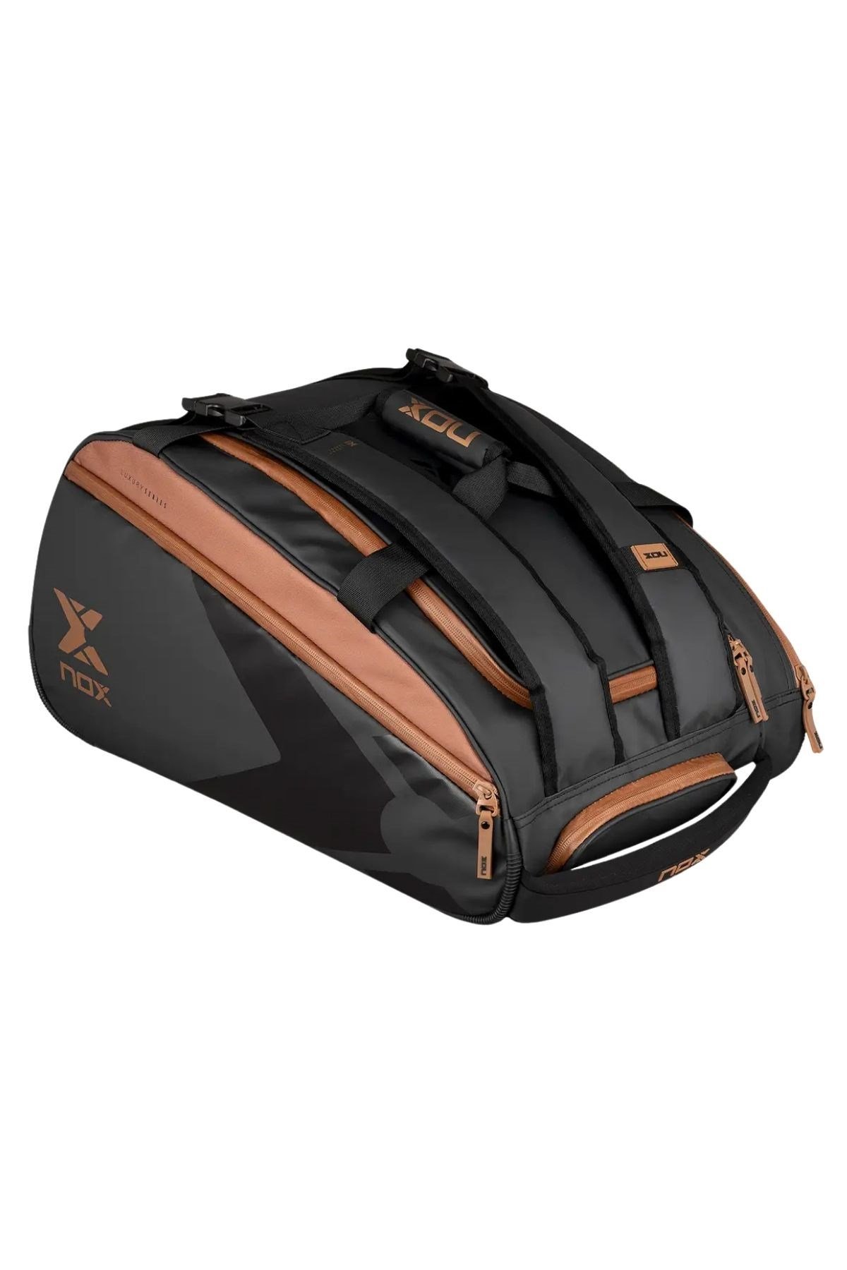 Nox Luxury Open Series Black Brown Padel Raket Çantası
