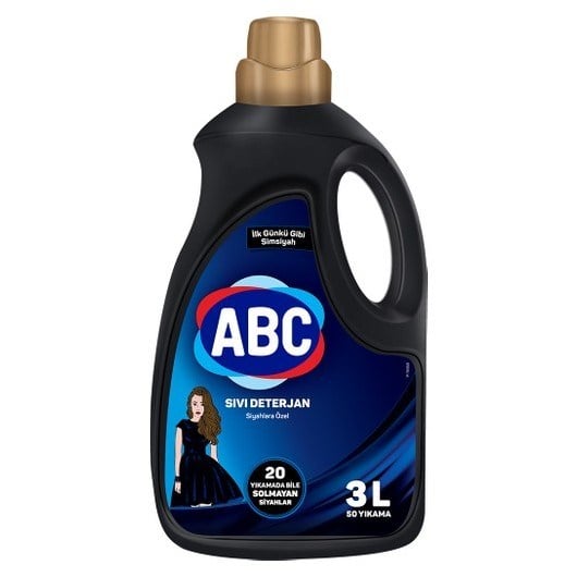 ABC SIVI DETERJANI SİYAHLAR 3000 ML