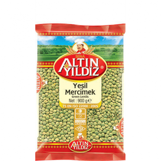 ALTINYILDIZ YEŞİL MERCİMEK 900 GR