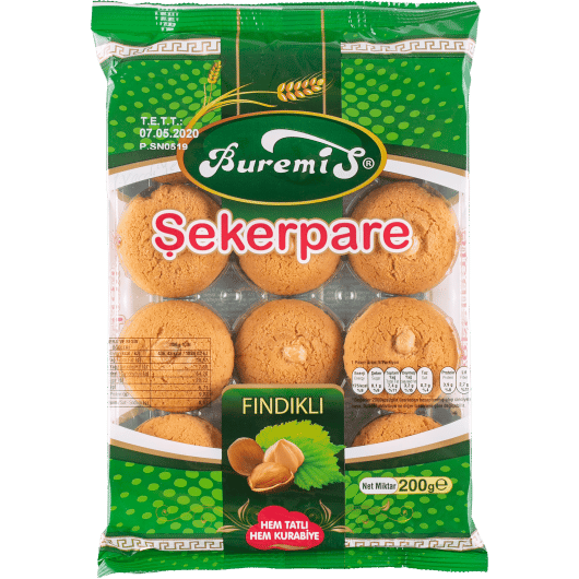 Buremis Fındıklı ŞekerPare 200 gr.