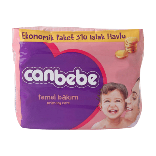 CANBEBE ISLAK HAVLU PAKET 3X56 ADET