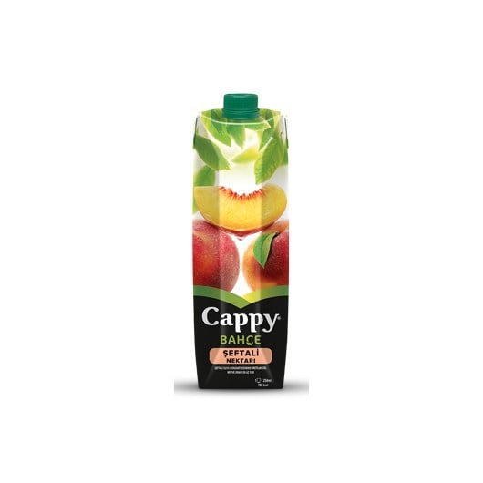 CAPPY ŞEFTALİ MEYVE SUYU 1 LT