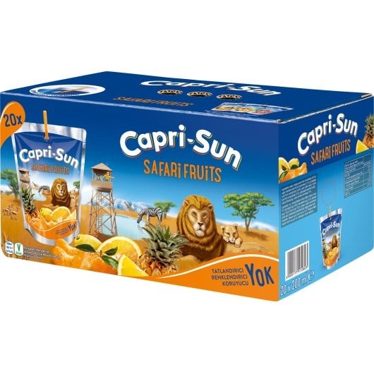 CAPRI-SUN MULTİ VİTAMİN 200 ML 1X20 KOLİ