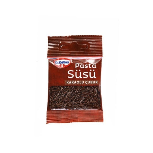 DR. OETKER PASTA SÜSÜ KAKAOLU ÇUBUK 10 GR