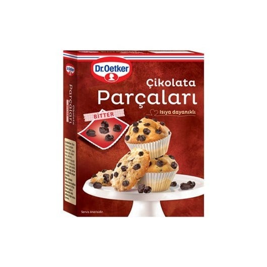 DR. OETKER ÇİKOLATA PARÇALARI BİTTER 70 GR