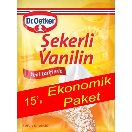 DR. OETKER ŞEKERLİ VANİLİN 15'Lİ