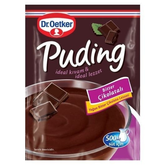 DR. OETKER PUDİNG 111 GR BİTTER ÇİKOLATA