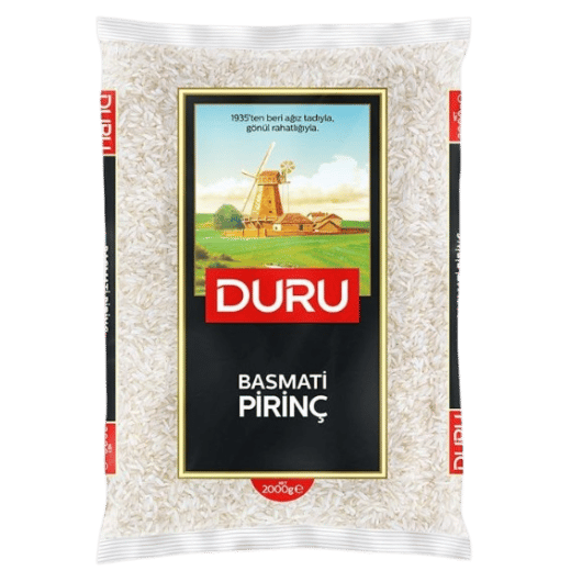 DURU BASMATİ PİRİNÇ 2 KG