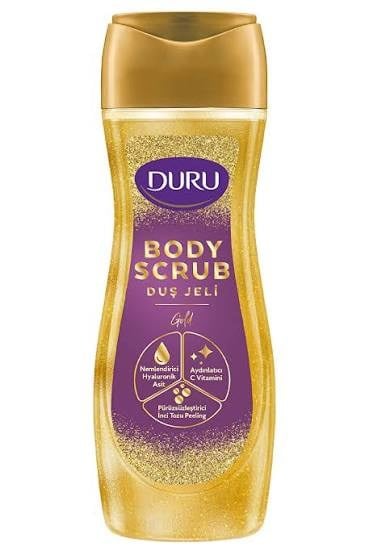 DURU DUŞ JELİ BODY SCRUB GOLD 450 ML