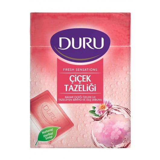 DURU FRESH DUŞ SABUNU ÇİÇEK TAZE 4X150 GR
