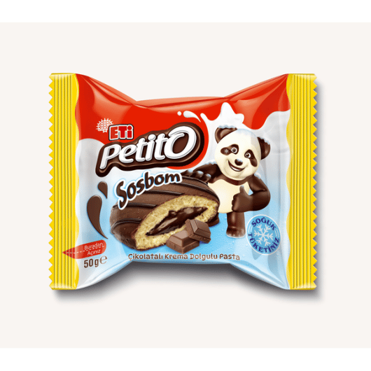 ETİ PETİTO SOS BOM ÇİKOLATALI 48 GR