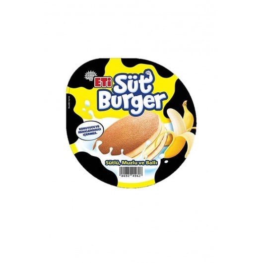 ETİ SUT BURGER 35 GR SÜTLÜ MUZLU VE BALLI
