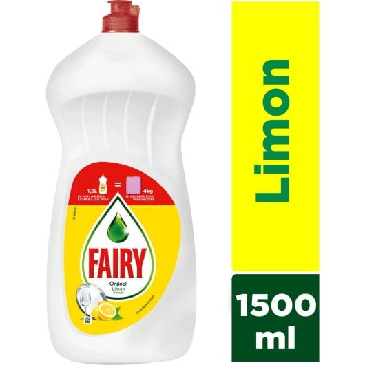 FAIRY SIVI BULAŞIK DETERJANI 1500 ML LİMON