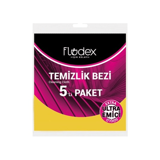 FLODEX TEMİZLİK BEZİ 5'Lİ