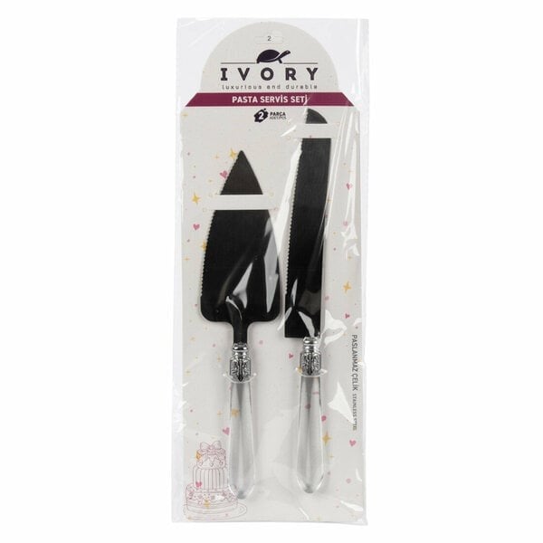 Ivory Pasta Servis Seti Kristal 2 Li IVO-5412 5412