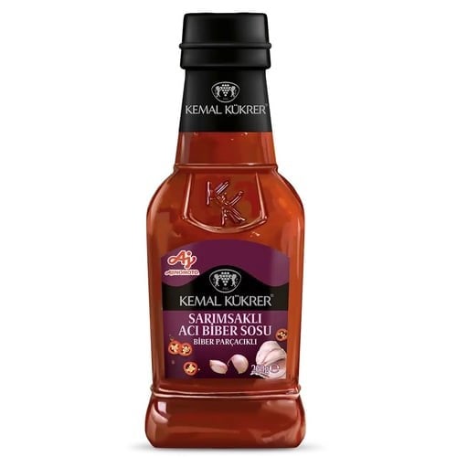 KEMAL KÜKRER SARIMSAKLI ACI BİBER SOSU PET 250 ML