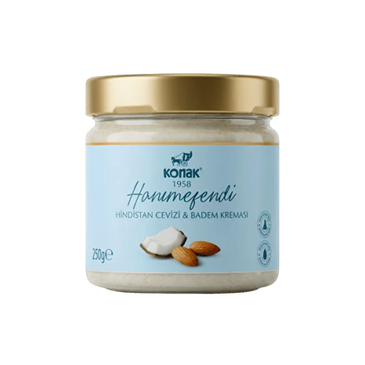KONAK HİNDİSTAN CEVİZİ. BADEM KREMASI 250 GR