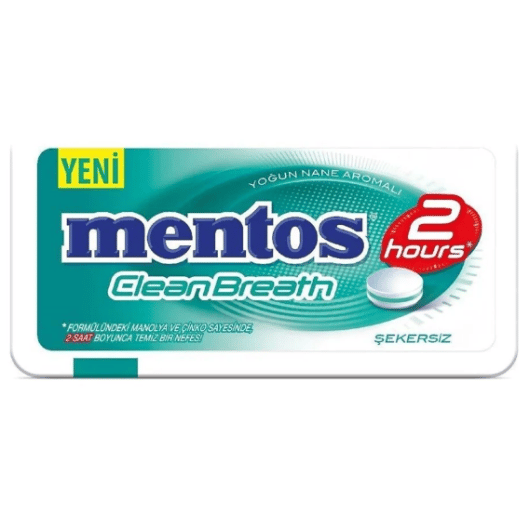 MENTOS CLEAN BREATH YOĞUN NANE 21 GR