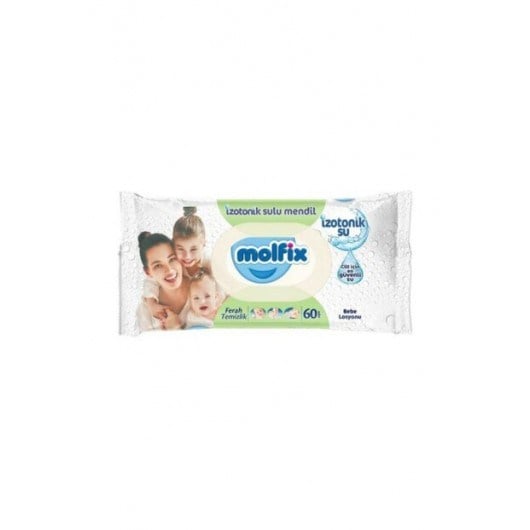 MOLFİX ISLAK HAVLU İZOTONİK FERAH 60 ADET