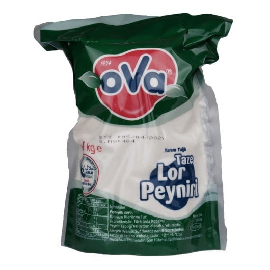 OVA LOR PEYNİRİ 1000 GR