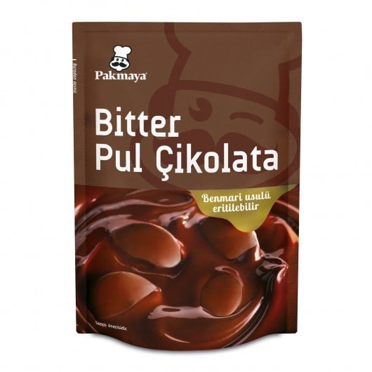 PAKMAYA 100 GR BİTTER PUL ÇİKOLATA