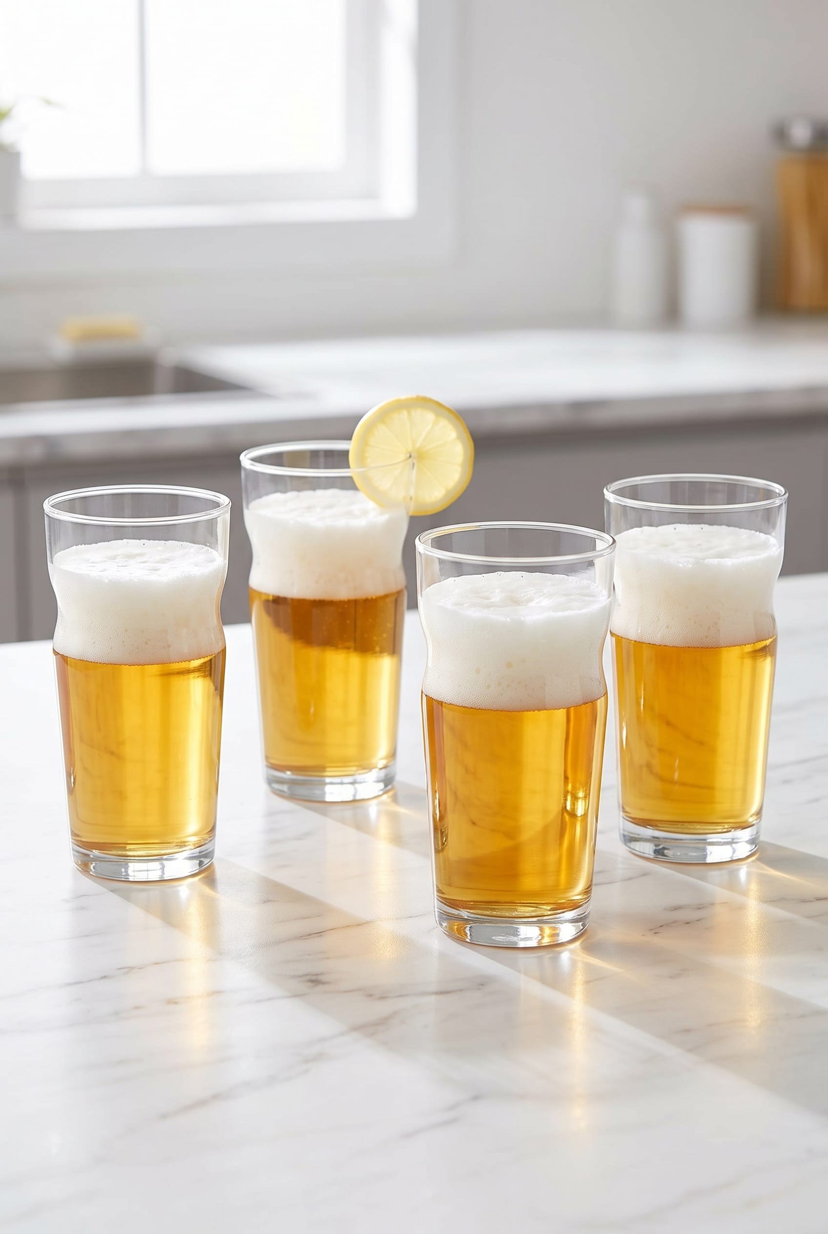 PAŞABAHÇE 4'LÜ CRAFT BLONDE ALE BİRA BARDAĞI SETİ 400CC