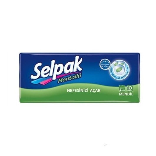 SELPAK MENDİL MENTOLLÜ 10 PAKET
