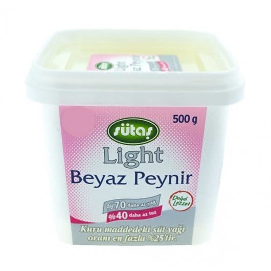 SÜTAŞ BEYAZ PEYNİR LIGHT 500GR