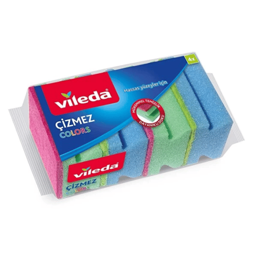 VİLEDA ÇİZMEZ SÜNGER 4'LÜ