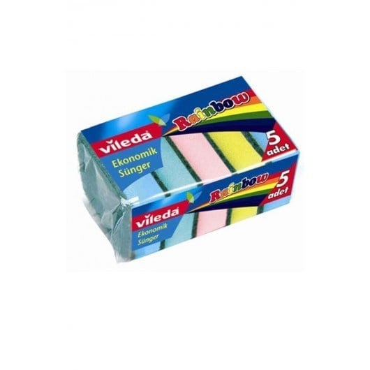 VİLEDA RAINBOW SÜNGER 5'Lİ