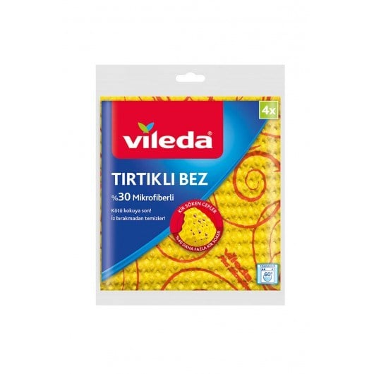 VİLEDA TEMİZLİK BEZİ 4-LÜ NOVOLAN