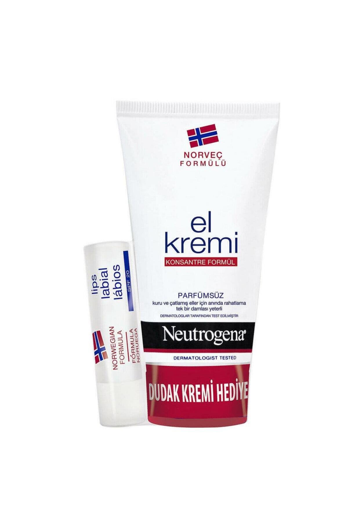 75 Ml El Kremi Parfümsüz + Dudak Kremi