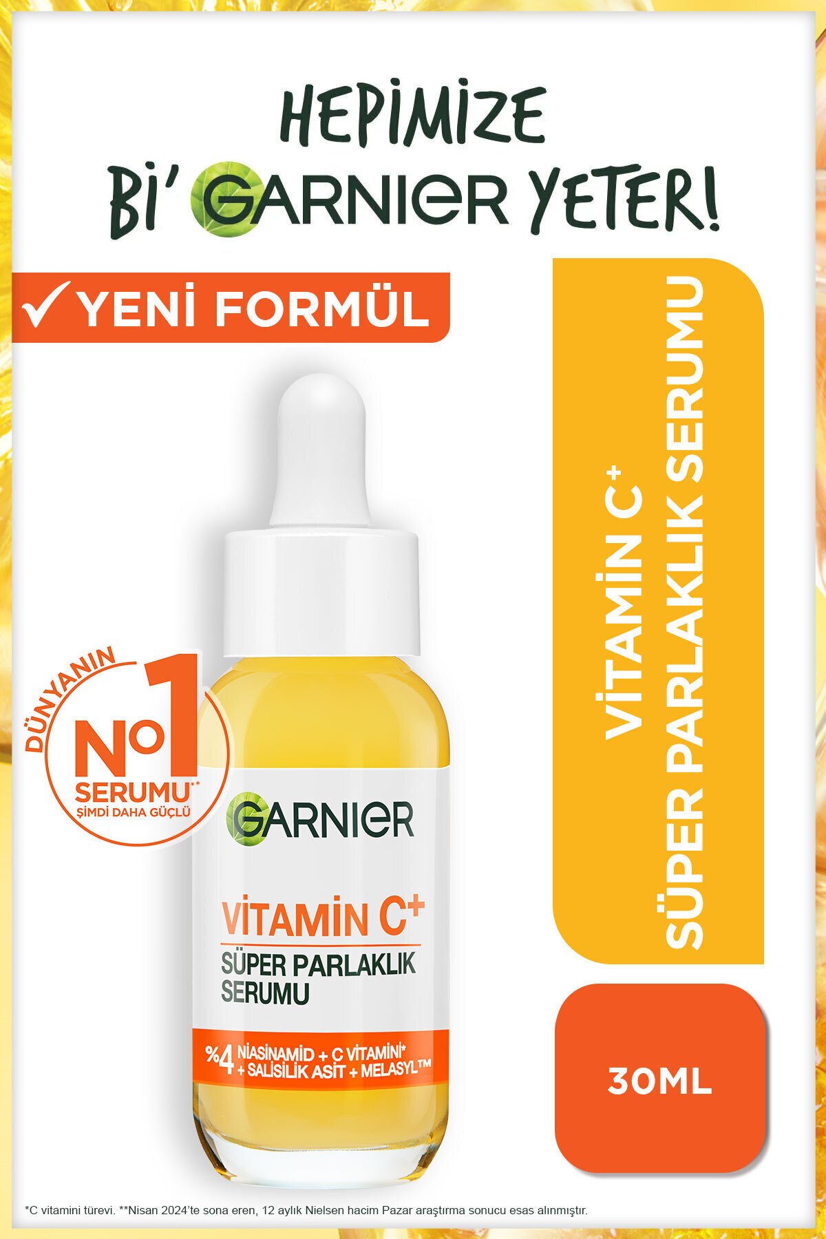 C Vitamini Parlak Süper Aydınlatıcı Serum 30ml