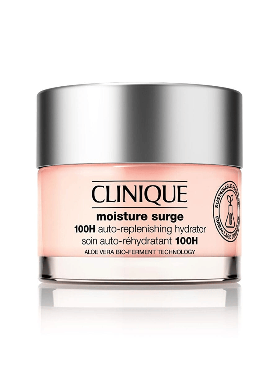 Clinique Moisture Surge™ 100 Saat Etkili Nemlendirici Yüz Kremi 30ml | Aloe Vera Bioferment, Hyalüronik Asit