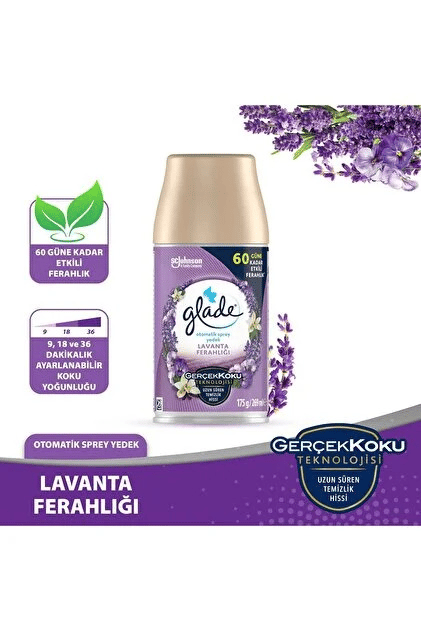 Glade Oda Kokusu Yedek Sprey Lavanta Ferahlığı 269 ml