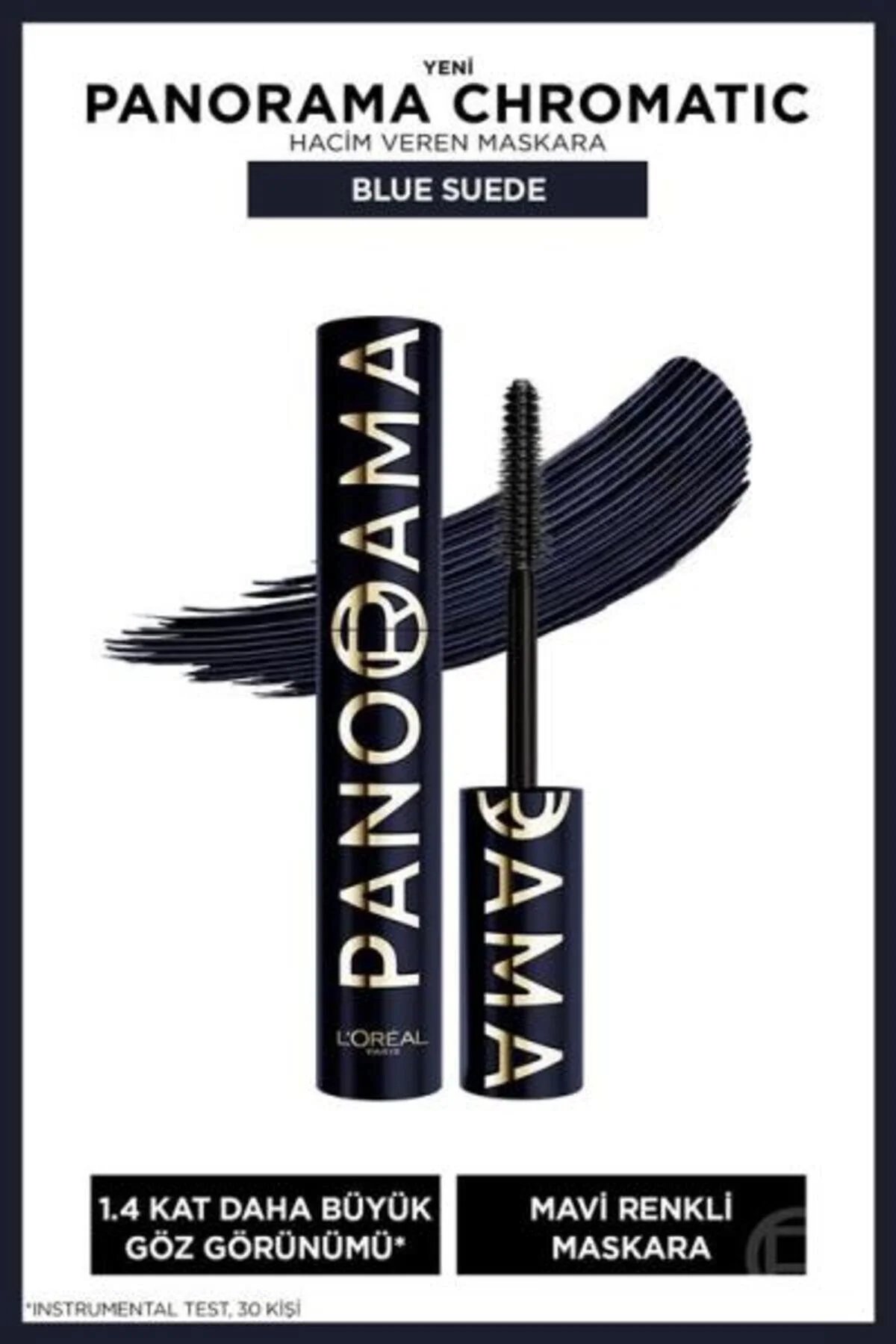 L'Oreal Paris Panorama Chromatic Maskara Blue Seudede