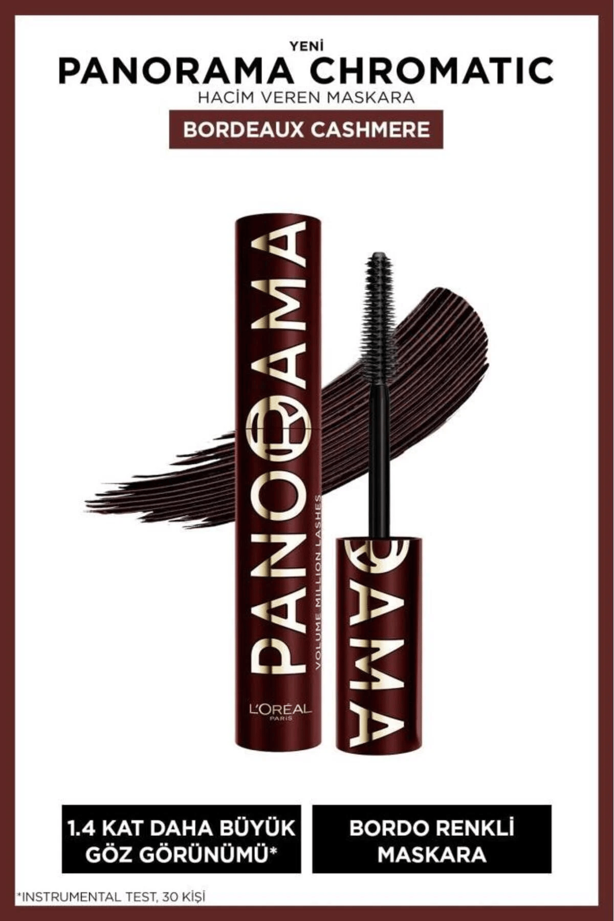L'Oreal Paris Panorama Chromatic Maskara Bordeaux Cashmere