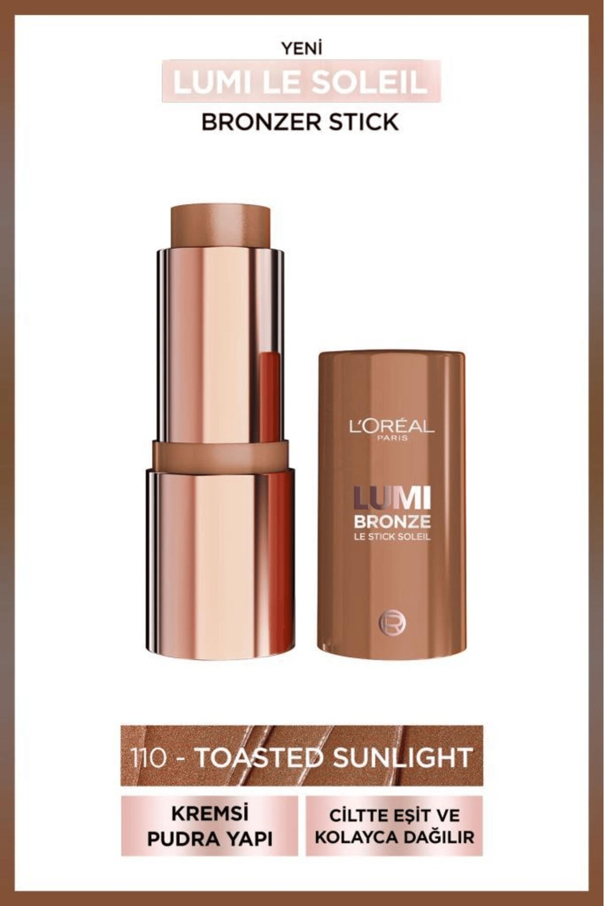 Lumi Bronzlaştırıcı Stick - 110 Toasted Sunlight