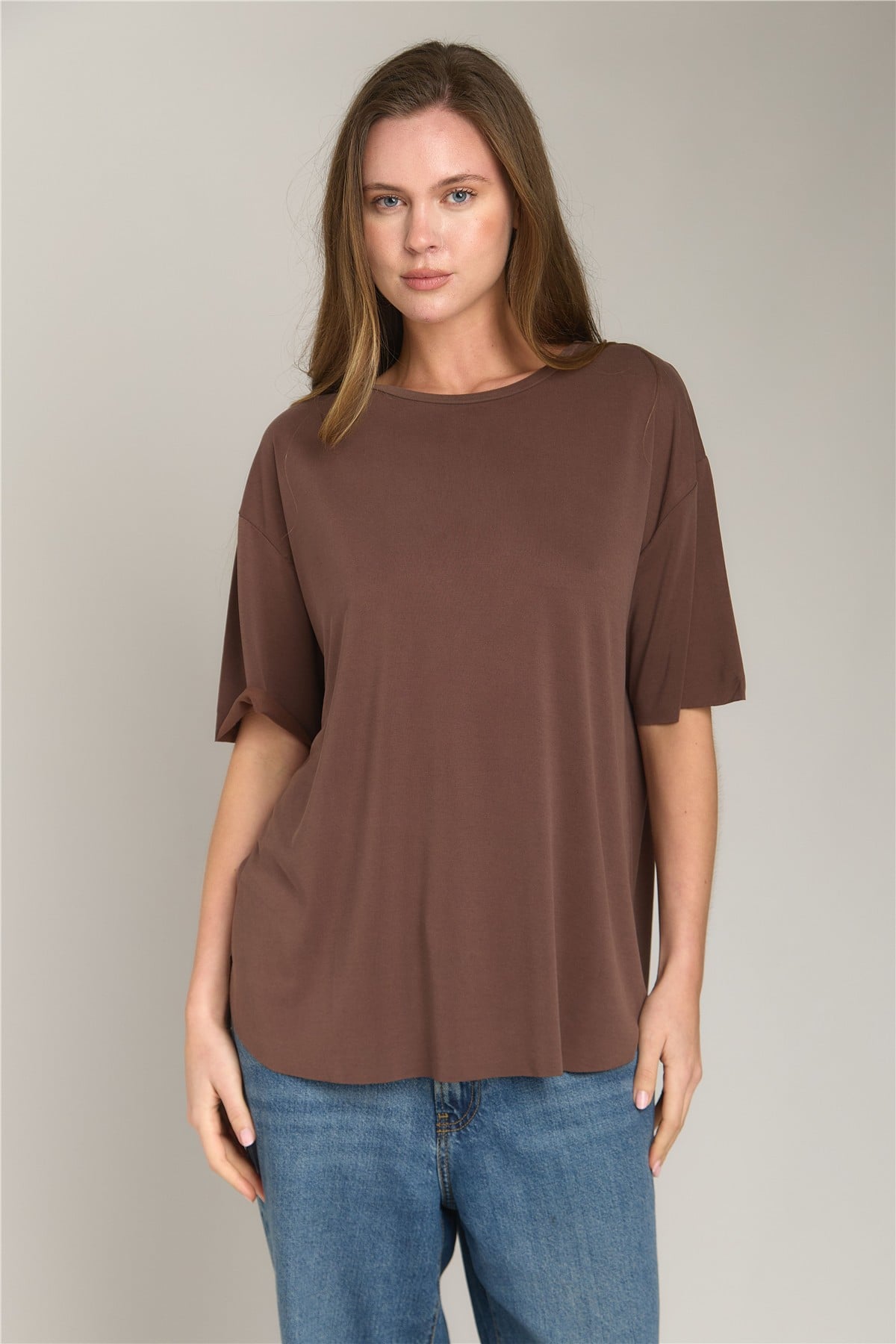 ADELE BASIC DİKİŞSİZ  TSHIRT