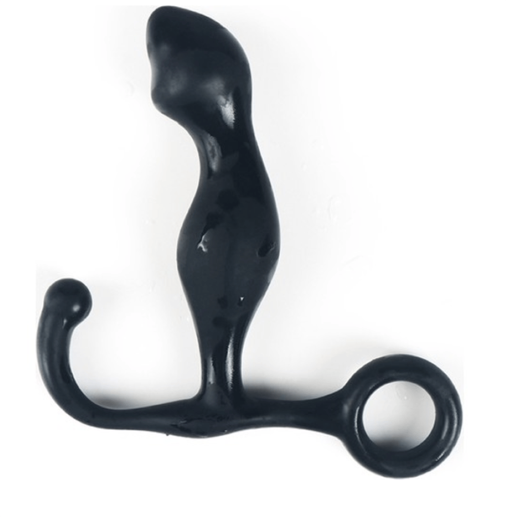 13 cm Klitoris Stimülatörü Siyah Anal Vajinal Plug