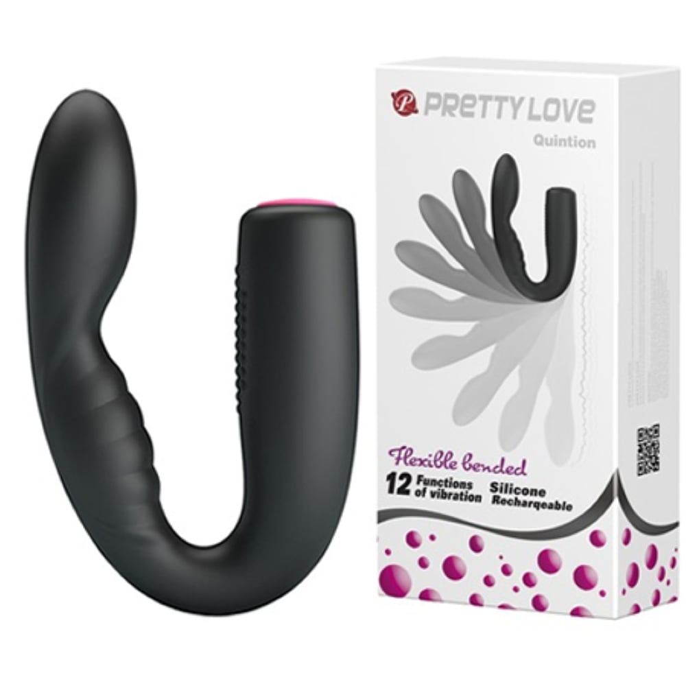 Pretty Love G noktası Uyarıcılı Çift Motorlu Titreşimli Klitoris Mastürbatör